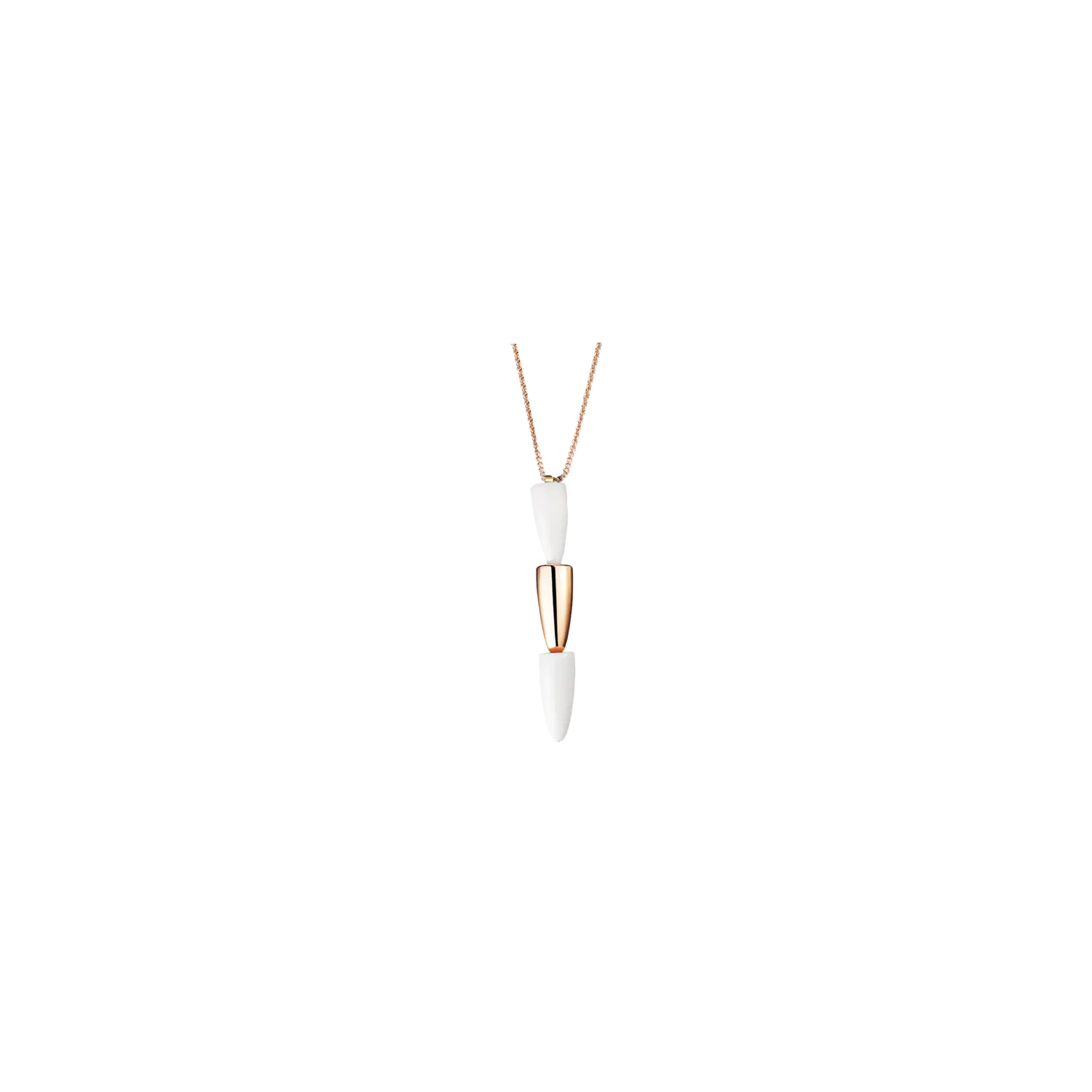 Подвеска Vhernier из розового золота и белого агата
Подвеска Vhernier из розового золота и белого агата