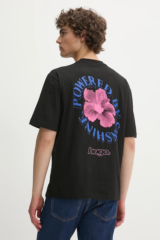 Хлопковая футболка Hugo Blue, черный
Хлопковая футболка Hugo Blue, черный