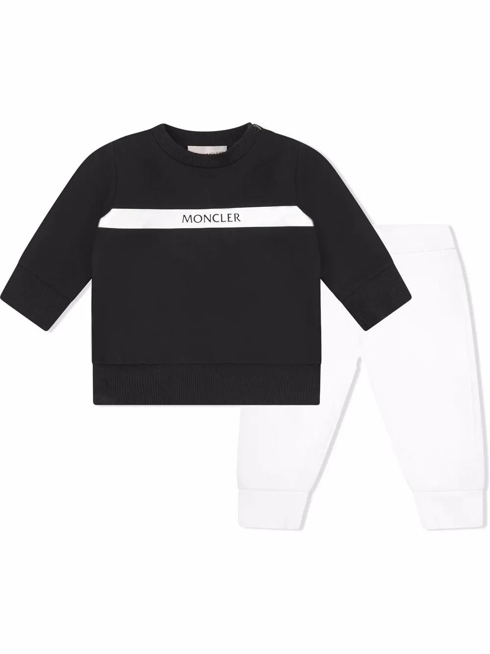 Спортивный костюм с логотипом Moncler Enfant, черный
Спортивный костюм с логотипом Moncler Enfant, черный