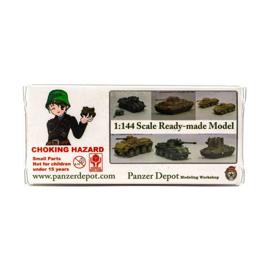 Британский пехотный танк Valentine Mk.II, AFV Miniatures (1:144) (Panzer Depot)
Британский пехотный танк Valentine Mk.II, AFV Miniatures (1:144) (Panzer Depot)