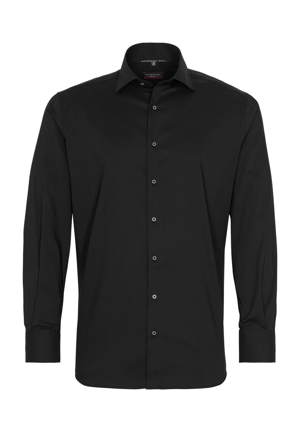 Деловая рубашка, современный крой, воротник акулы, мужская ETERNA, черный
Деловая рубашка, современный крой, воротник акулы, мужская ETERNA, черный