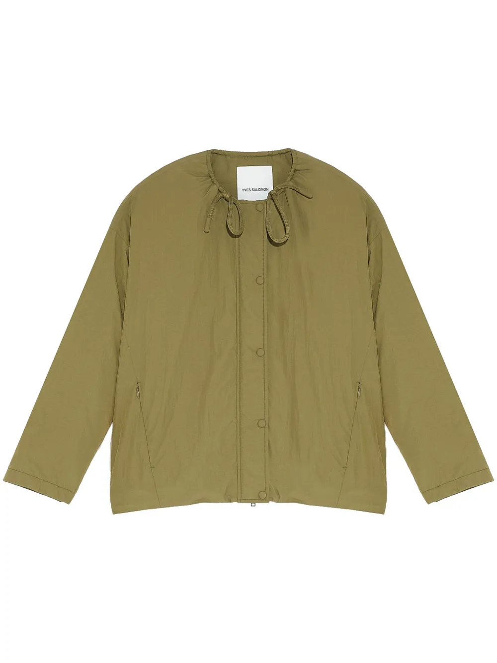 Пуховик с кулиской YVES SALOMON, зеленый
Пуховик с кулиской YVES SALOMON, зеленый