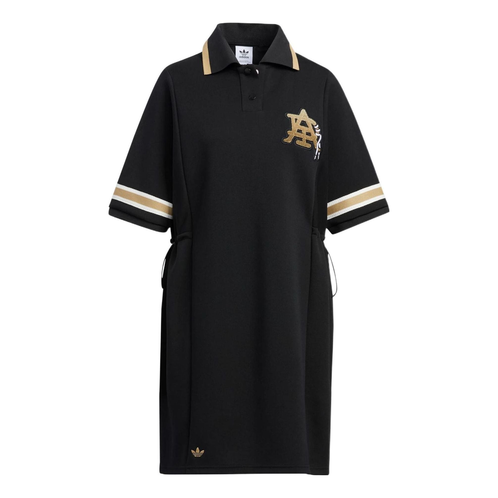Платье (WMNS) adidas Modern Collegiate Polo Dress 'Black Gold'
Платье (WMNS) adidas Modern Collegiate Polo Dress 'Black Gold'