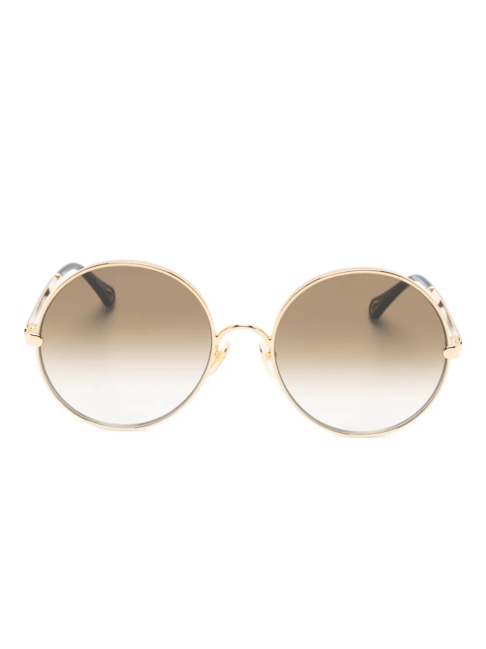 Солнцезащитные очки в круглой оправе Chloé, золотистый
Солнцезащитные очки в круглой оправе Chloé, золотистый