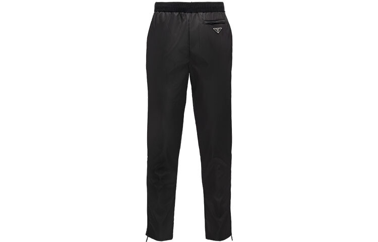 Повседневные брюки мужские черные Prada, черный 
Повседневные брюки мужские черные Prada, черный