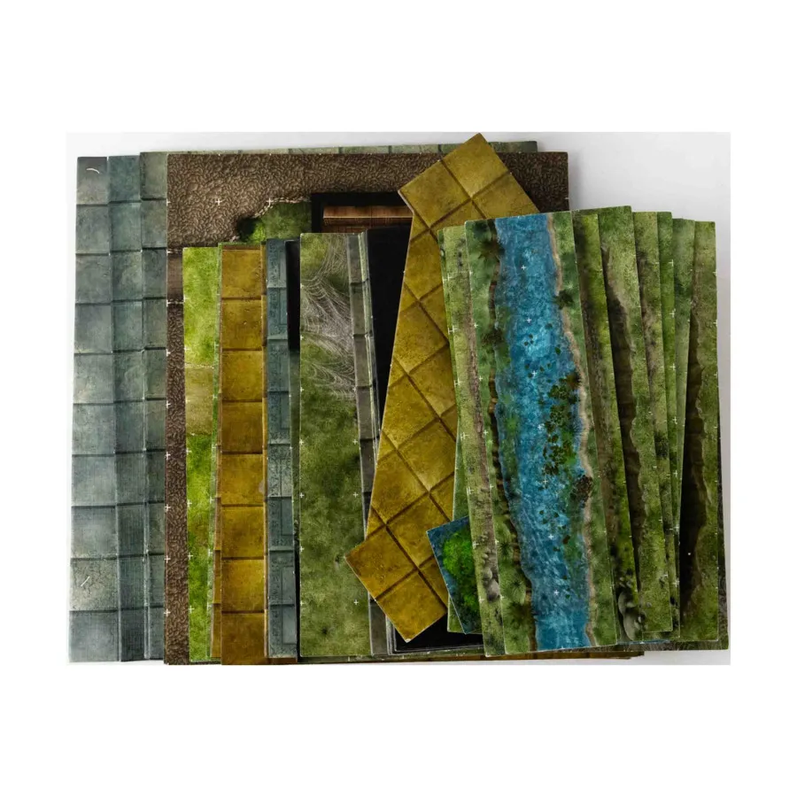 Коллекция плиток подземелий № 3 — 36 плиток!, Dungeons & Dragons (3rd Edition) (d20) - Dungeon Tiles
Коллекция плиток подземелий № 3 — 36 плиток!, Dungeons & Dragons (3rd Edition) (d20) - Dungeon Tiles