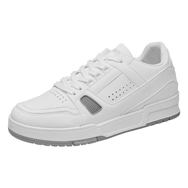 Кеды мужские, обувь для скейтбординга низкая Белый/Белый Kaiser
Кеды мужские, обувь для скейтбординга низкая Белый/Белый Kaiser