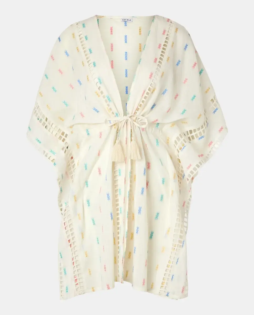 Короткий женский кафтан Easy Wear, белый
Короткий женский кафтан Easy Wear, белый