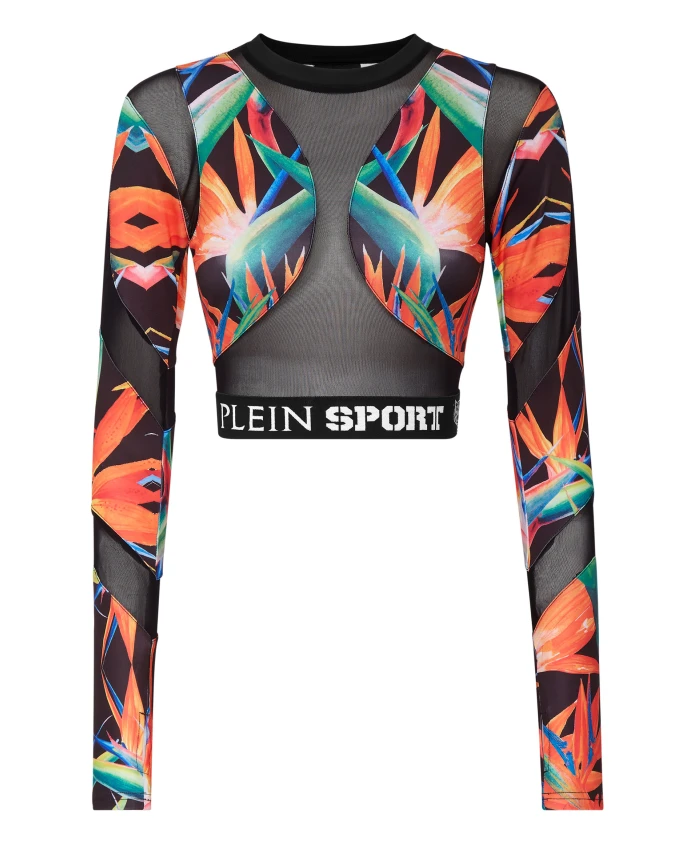 Укороченный топ для бега ls Plein Sport, мультиколор
Укороченный топ для бега ls Plein Sport, мультиколор