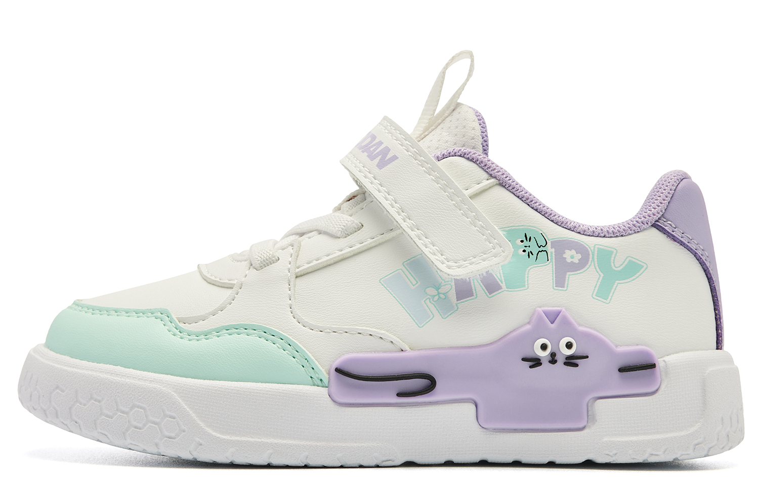 QIAODAN Низкие детские туфли белого и фиолетового цвета для младенцев и малышей
QIAODAN Низкие детские туфли белого и фиолетового цвета для младенцев и малышей