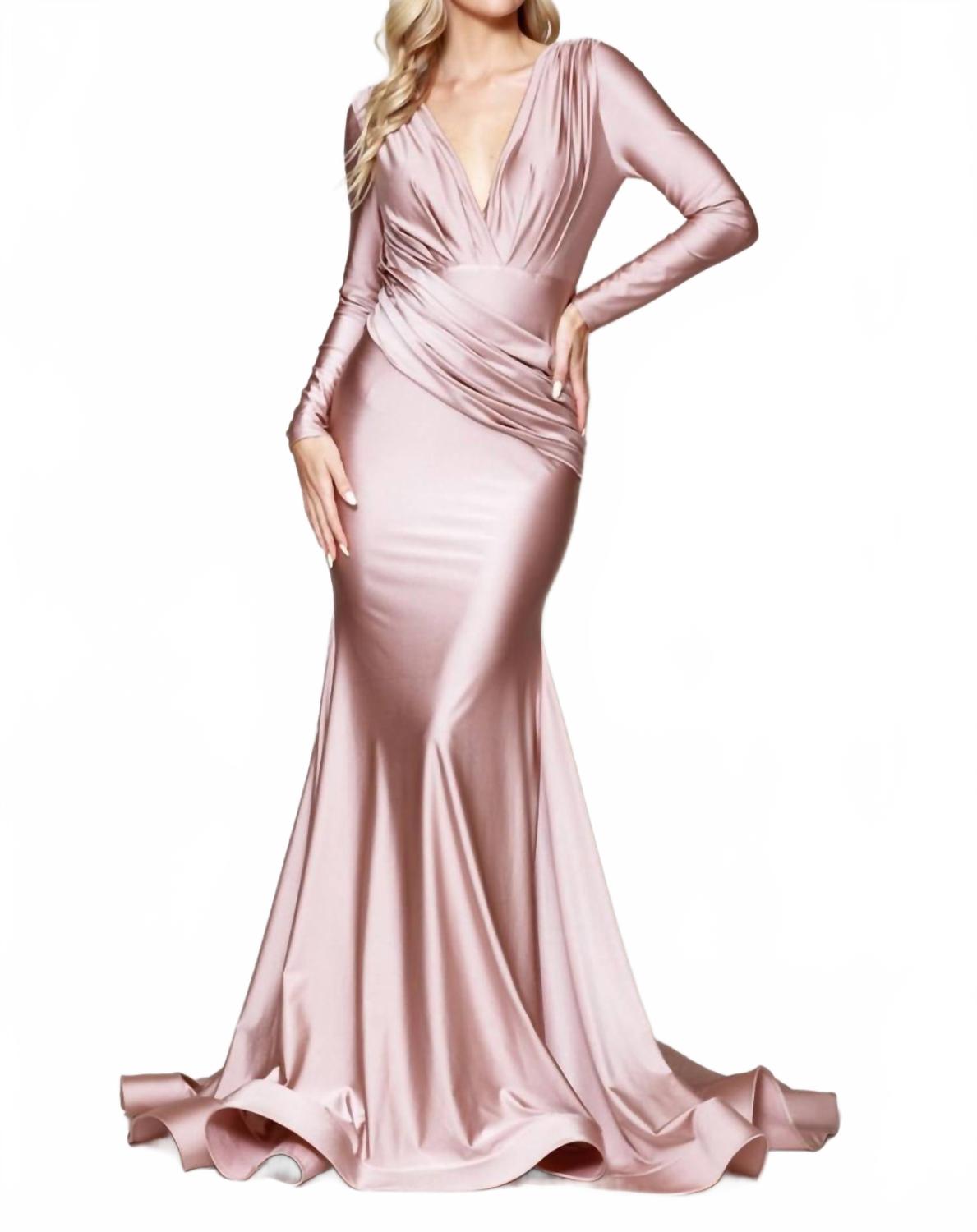 Платье Roma в пыльно-розовом цвете Cinderella Divine
Платье Roma в пыльно-розовом цвете Cinderella Divine