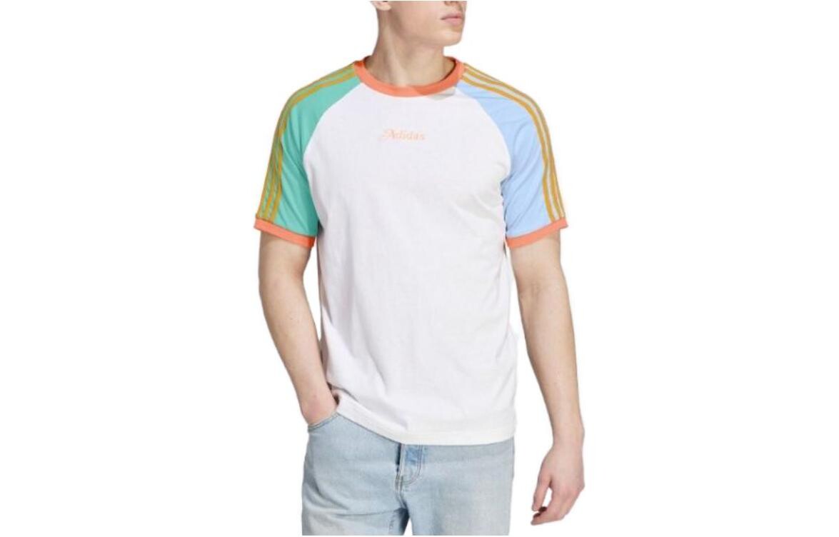 Наслаждайтесь летней футболкой для мужчин, белая Adidas Originals, белый
Наслаждайтесь летней футболкой для мужчин, белая Adidas Originals, белый