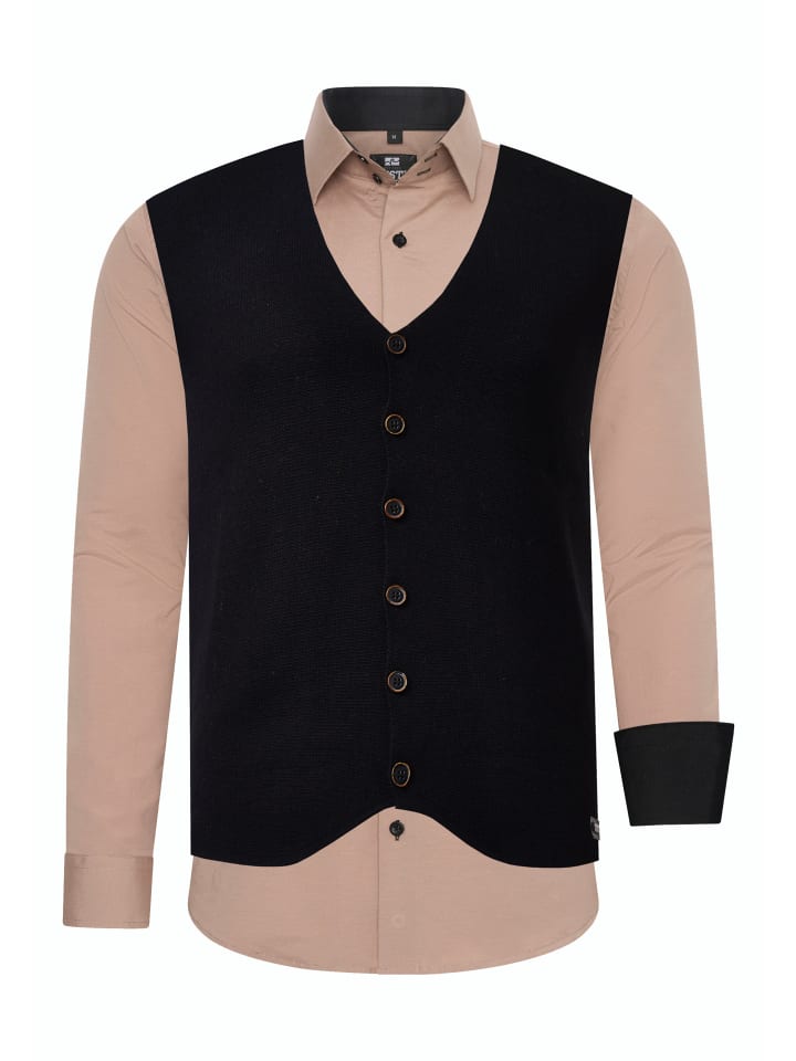 Rusty Neal Комплект из рубашки и жилета (2 шт.), бежевый цвет
Rusty Neal Комплект из рубашки и жилета (2 шт.), бежевый цвет