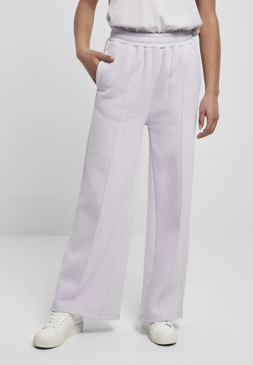 Тканевые брюки URBAN CLASSICS " Urban Classics Women's Ladies Straight Pin Tuck Sweat Pants" (1 шт.), цвет Softlilac 
Тканевые брюки URBAN CLASSICS " Urban Classics Women's Ladies Straight Pin Tuck Sweat Pants" (1 шт.), цвет Softlilac