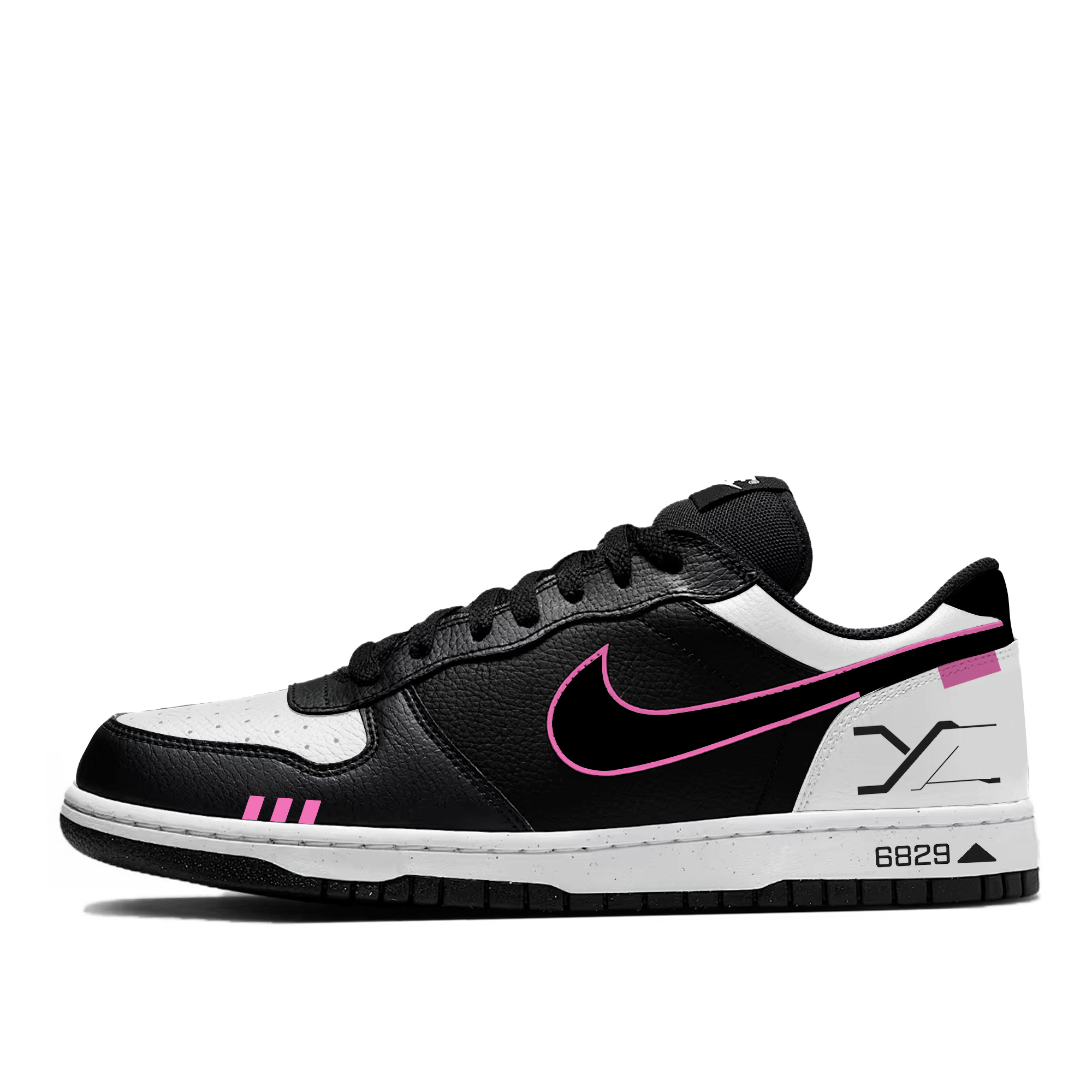 Nike Big Low Lu термоамортизирующие устойчивые к истиранию и скольжению низкие кроссовки для скейтбординга унисекс черный белый розовый
Nike Big Low Lu термоамортизирующие устойчивые к истиранию и скольжению низкие кроссовки для скейтбординга унисекс черный белый розовый