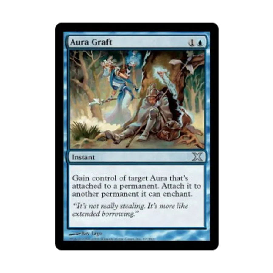 CCG Аура Графт (U), MTG - 10th Edition
CCG Аура Графт (U), MTG - 10th Edition