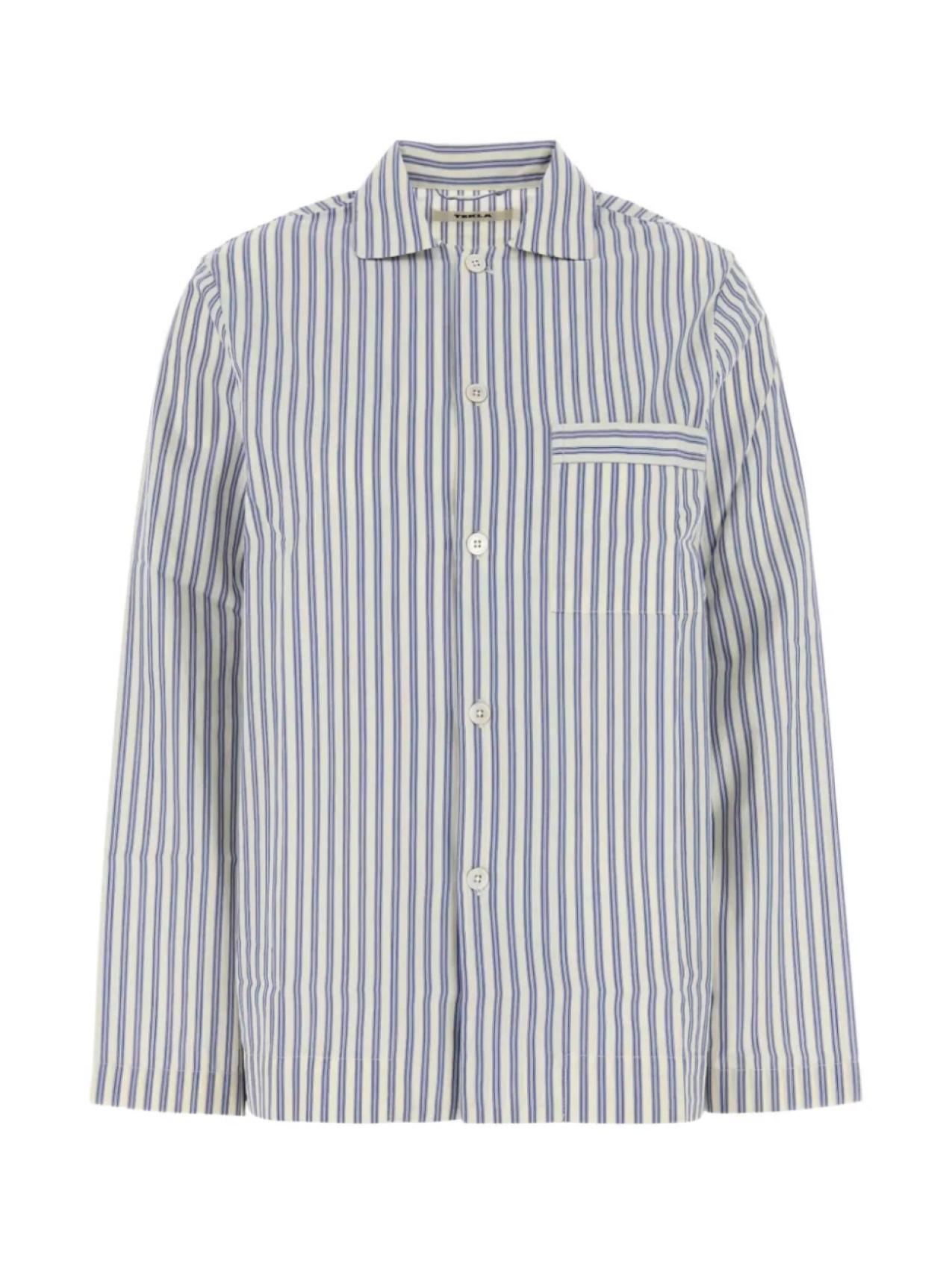 Верх пижамы из полосатого поплина TEKLA, синий
Верх пижамы из полосатого поплина TEKLA, синий