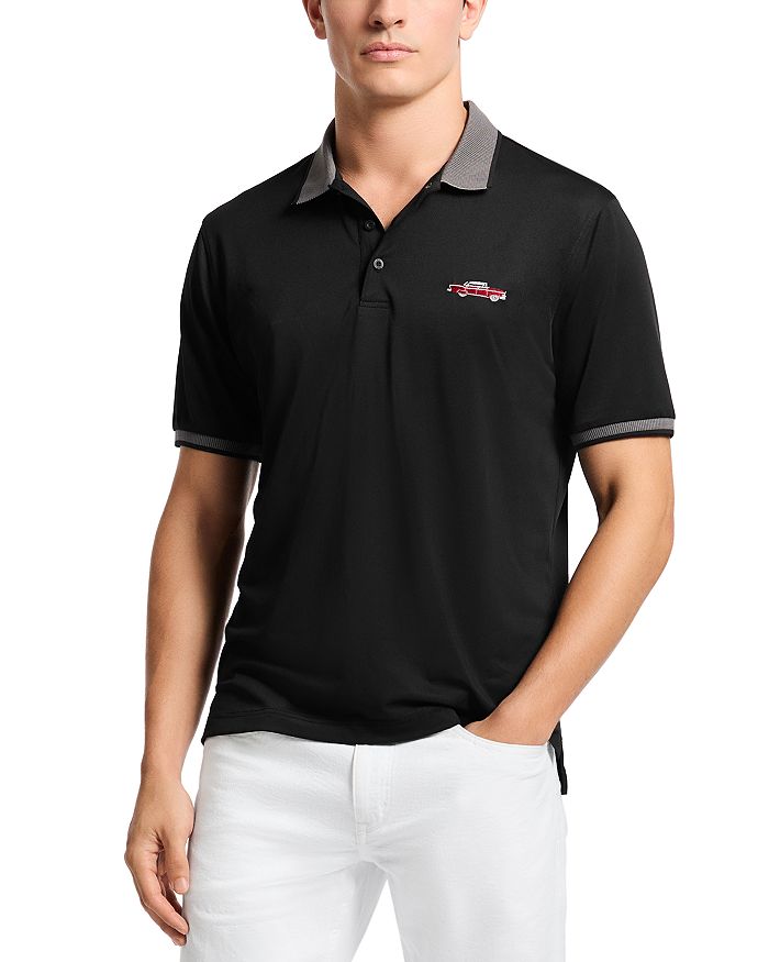 Ретро-поло с вязаным узором Ride Robert Graham, черный
Ретро-поло с вязаным узором Ride Robert Graham, черный