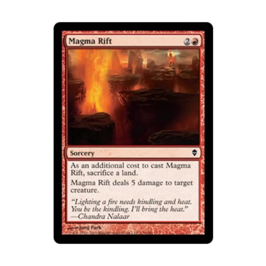 CCG Магмовый разлом (С) (фольга), MTG - Zendikar
CCG Магмовый разлом (С) (фольга), MTG - Zendikar
