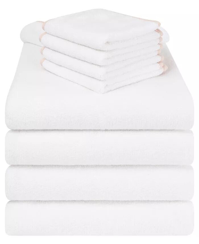 Турецкий хлопок для малышей, 8 шт. Набор банных полотенец American Soft Linen, розовый
Турецкий хлопок для малышей, 8 шт. Набор банных полотенец American Soft Linen, розовый