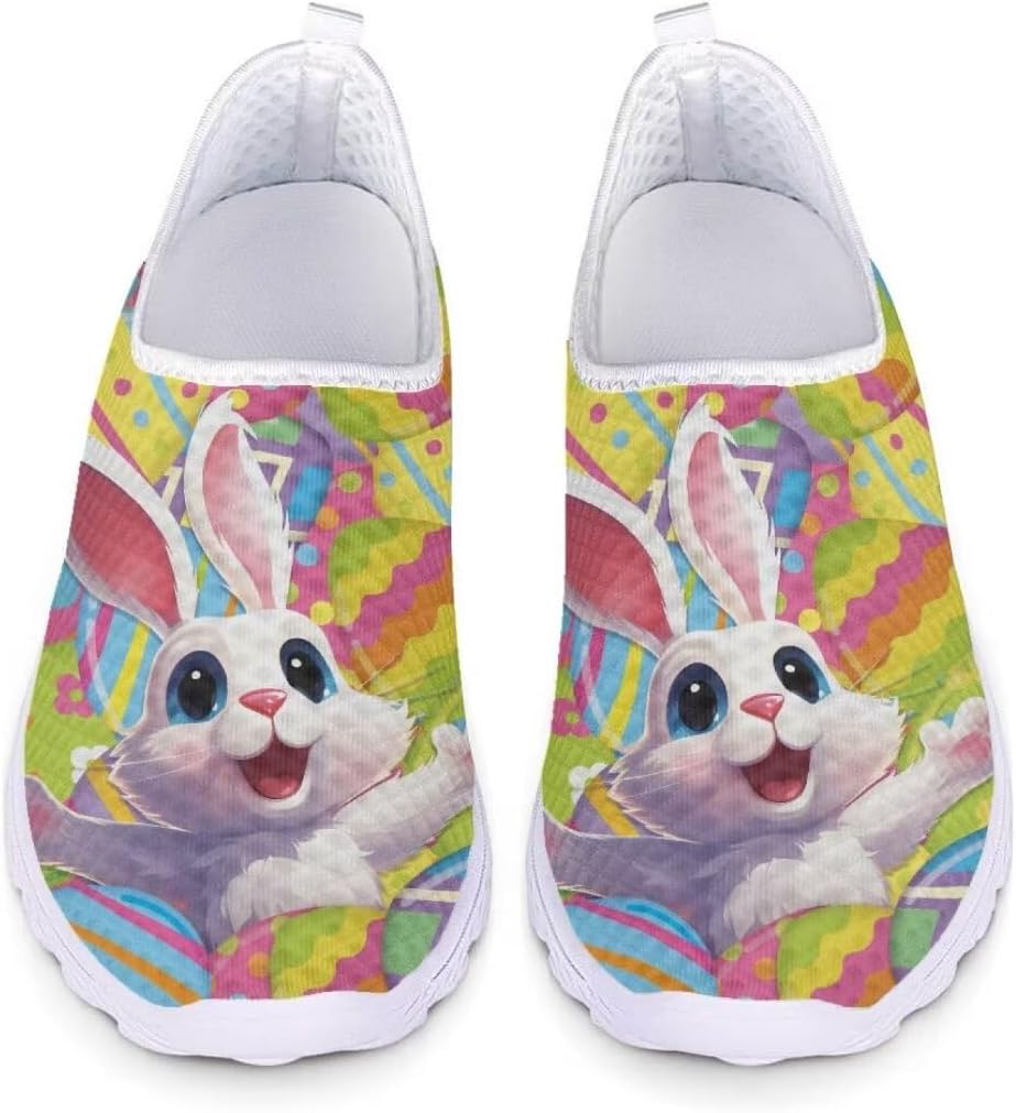 Рождественские кроссовки Jeiento для женщин и мужчин, модные сетчатые спортивные кроссовки для повседневной носки, противоскользящие, дышащие тренеры сетчатые кроссовки, Easter Cartoon Bunny
Рождественские кроссовки Jeiento для женщин и мужчин, модные сетчатые спортивные кроссовки для повседневной носки, противоскользящие, дышащие тренеры сетчатые кроссовки, Easter Cartoon Bunny