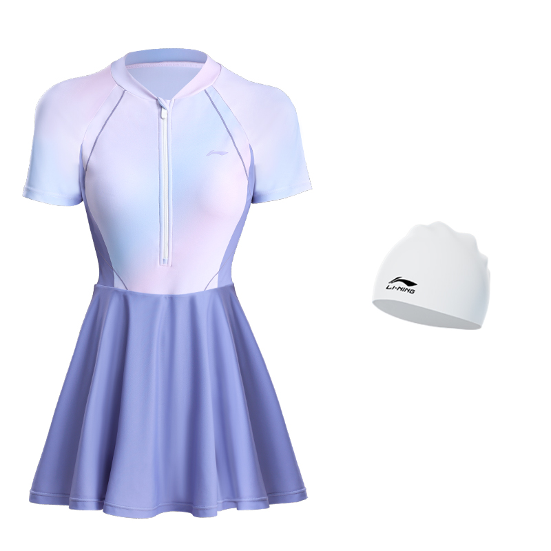 LINING Купальник One Piece женский градиентный фиолетовый
LINING Купальник One Piece женский градиентный фиолетовый