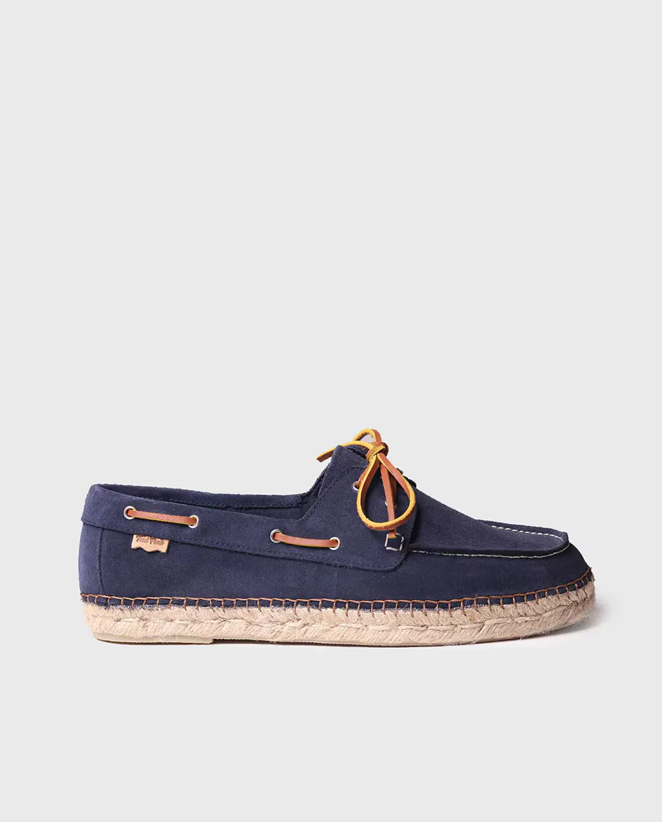 Мужские замшевые эспадрильи на плоской подошве со шнуровкой Toni Pons, темно-синий
Мужские замшевые эспадрильи на плоской подошве со шнуровкой Toni Pons, темно-синий