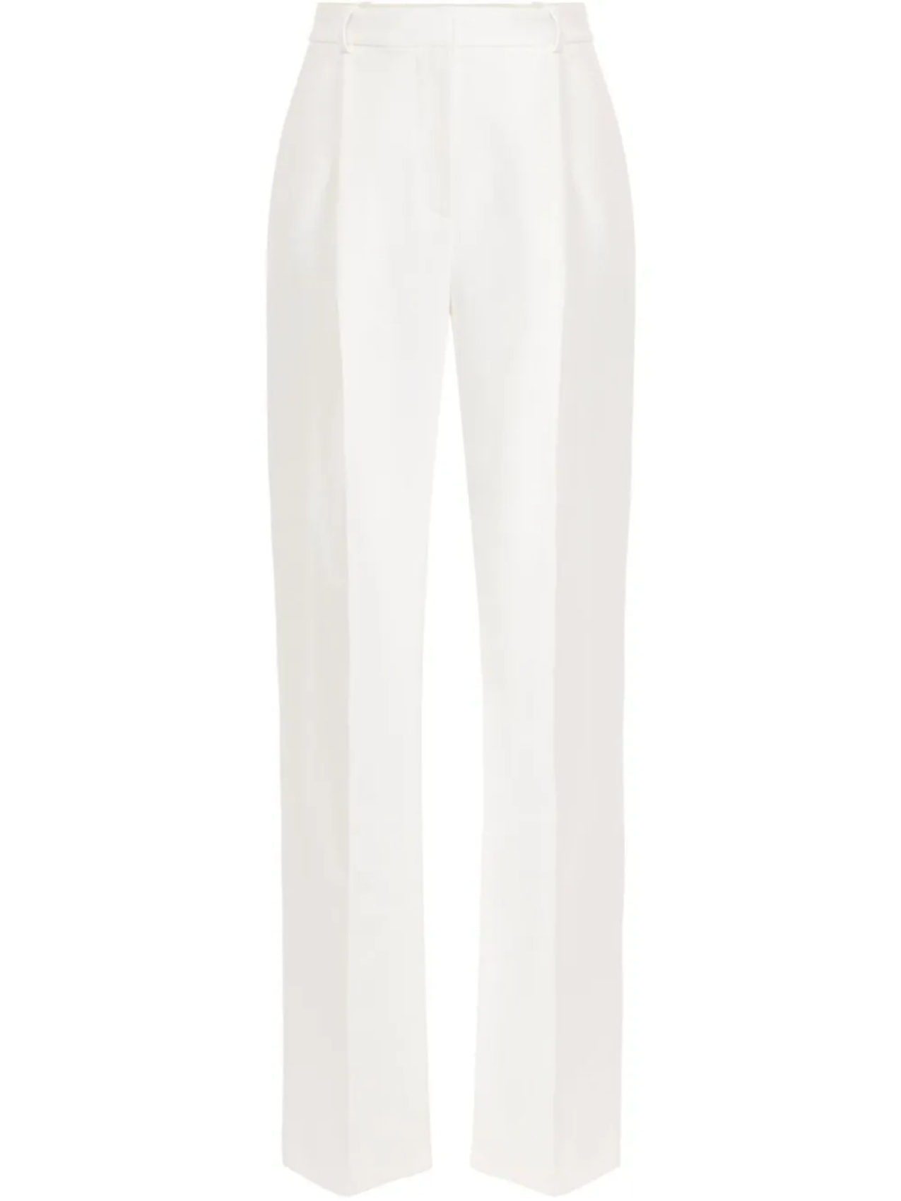 Брюки строгого кроя со складками Elisabetta Franchi, белый
Брюки строгого кроя со складками Elisabetta Franchi, белый