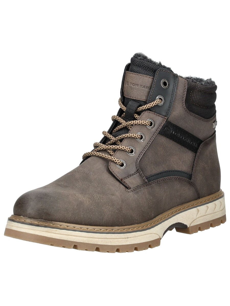Ботинки на шнуровке TOM TAILOR, коричневый
Ботинки на шнуровке TOM TAILOR, коричневый