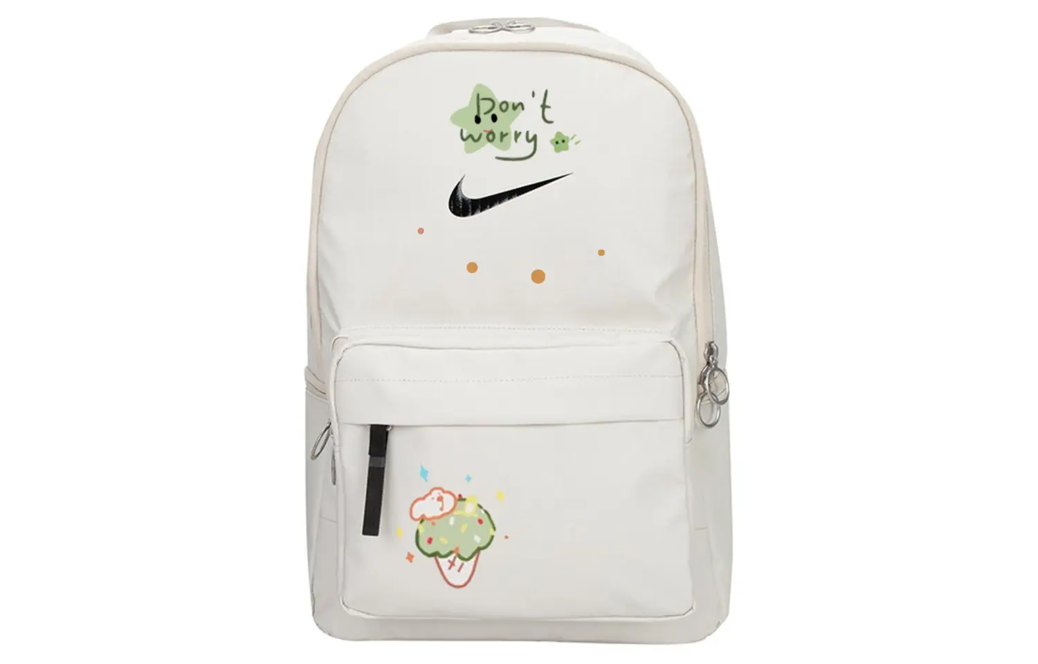 Nike Тканевый рюкзак унисекс светло-бежевый и черный, Ice Cream
Nike Тканевый рюкзак унисекс светло-бежевый и черный, Ice Cream