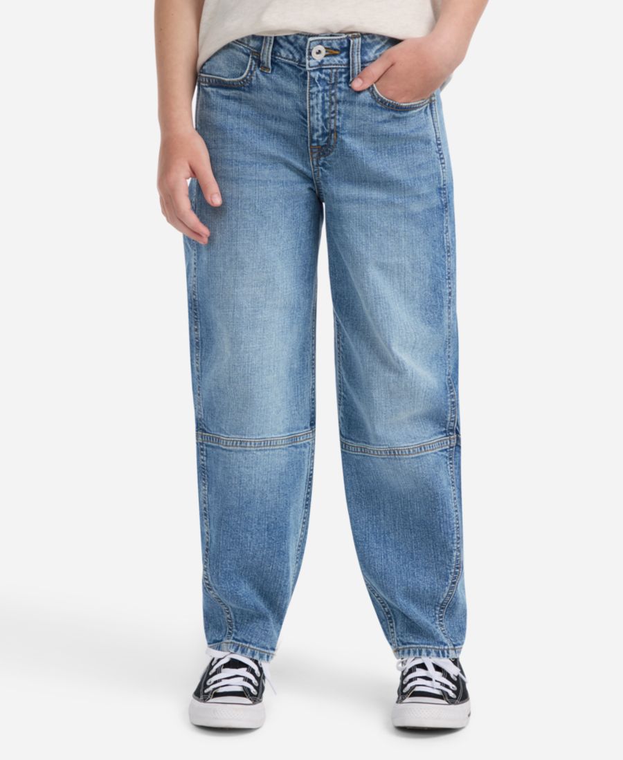 Джинсы-баллоны с высокой посадкой для девочек abercrombie kids, Dark blue
Джинсы-баллоны с высокой посадкой для девочек abercrombie kids, Dark blue