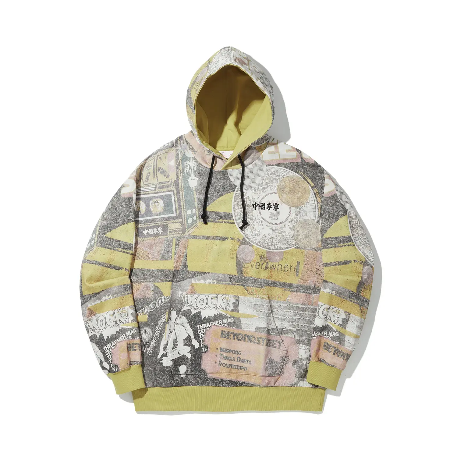 X Sam Taylor, унисекс свитшот LiNing, желтый
X Sam Taylor, унисекс свитшот LiNing, желтый