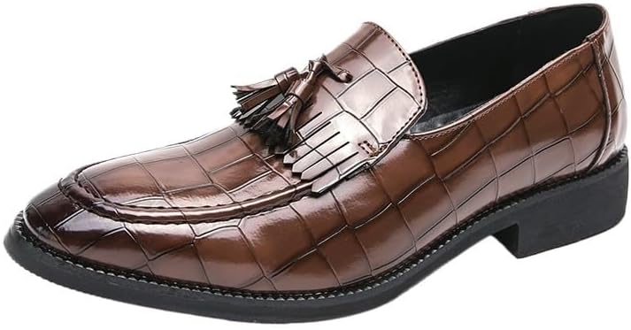 Мужские классические кожаные лоферы Zestrelax, деловые слипоны из кожи, повседневные, удобные, для вечеринок и свадеб, коричневый
Мужские классические кожаные лоферы Zestrelax, деловые слипоны из кожи, повседневные, удобные, для вечеринок и свадеб, коричневый