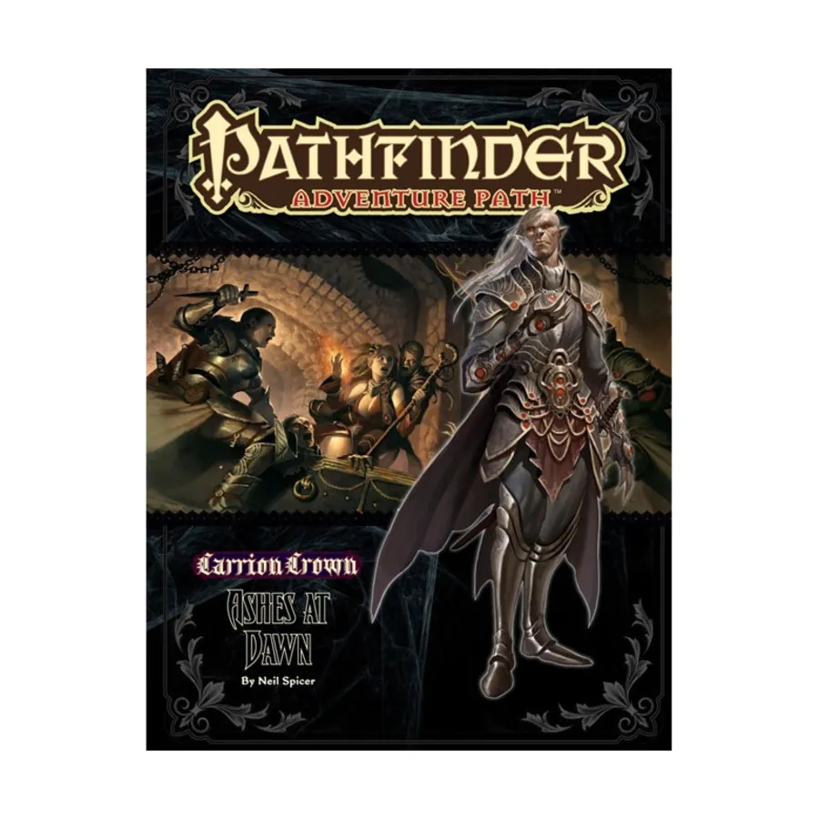 #47 "Carrion Crown #5 - Ashes at Dawn", Pathfinder Roleplaying Game (1st Edition) - Adventure Path #031 - #060, мягкая обложка
#47 "Carrion Crown #5 - Ashes at Dawn", Pathfinder Roleplaying Game (1st Edition) - Adventure Path #031 - #060, мягкая обложка