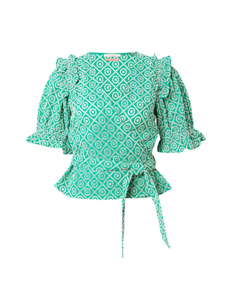 Блузка с коротким рукавом SCOTCH & SODA Blouse, зеленый
Блузка с коротким рукавом SCOTCH & SODA Blouse, зеленый