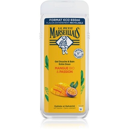 Le Petit Marseillais Очень нежный гель для душа Organic Mango Passion
Le Petit Marseillais Очень нежный гель для душа Organic Mango Passion