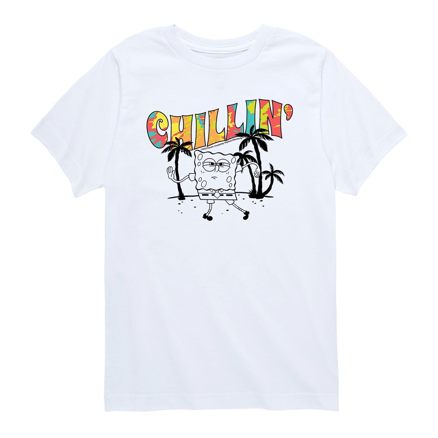 Футболка с рисунком Chillin для мальчиков 8–20 лет «Губка Боб» Tie Dye Nickelodeon, белый
Футболка с рисунком Chillin для мальчиков 8–20 лет «Губка Боб» Tie Dye Nickelodeon, белый