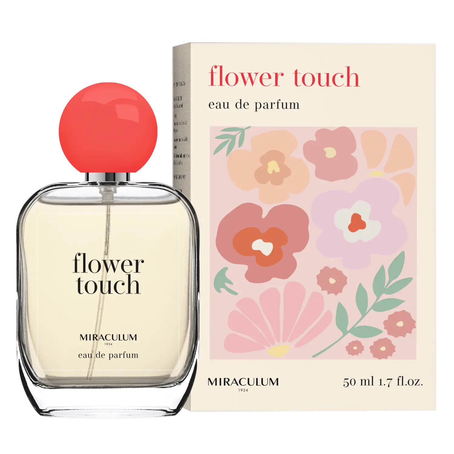Женская парфюмированная вода Miraculum Flower Touch, 50 мл
Женская парфюмированная вода Miraculum Flower Touch, 50 мл