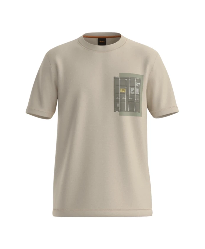 Футболка Te_Container Hugo, бежевый
Футболка Te_Container Hugo, бежевый