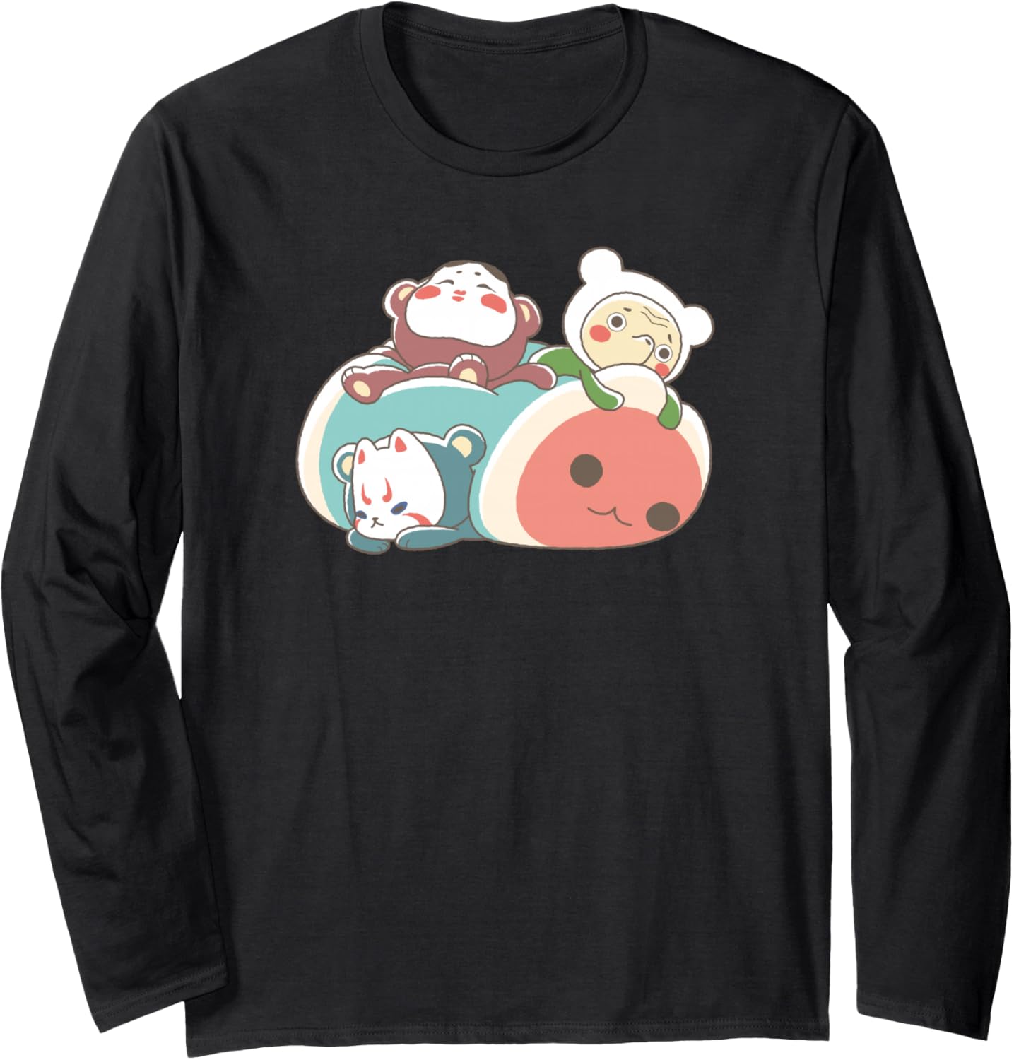 Футболка с длинными рукавами Мастер игры на барабанах тайко Bandai Namco Entertainment Inc., черный
Футболка с длинными рукавами Мастер игры на барабанах тайко Bandai Namco Entertainment Inc., черный