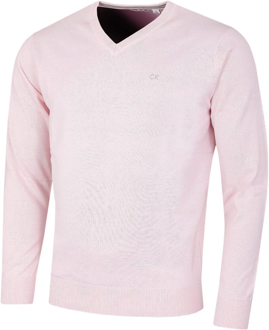 Мужской свитер для гольфа Calvin Klein из мягкого хлопка с V-образным вырезом, не требующий особого ухода, Pink
Мужской свитер для гольфа Calvin Klein из мягкого хлопка с V-образным вырезом, не требующий особого ухода, Pink
