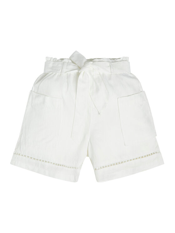 Тканевые шорты свободного кроя Guess, белый
Тканевые шорты свободного кроя Guess, белый