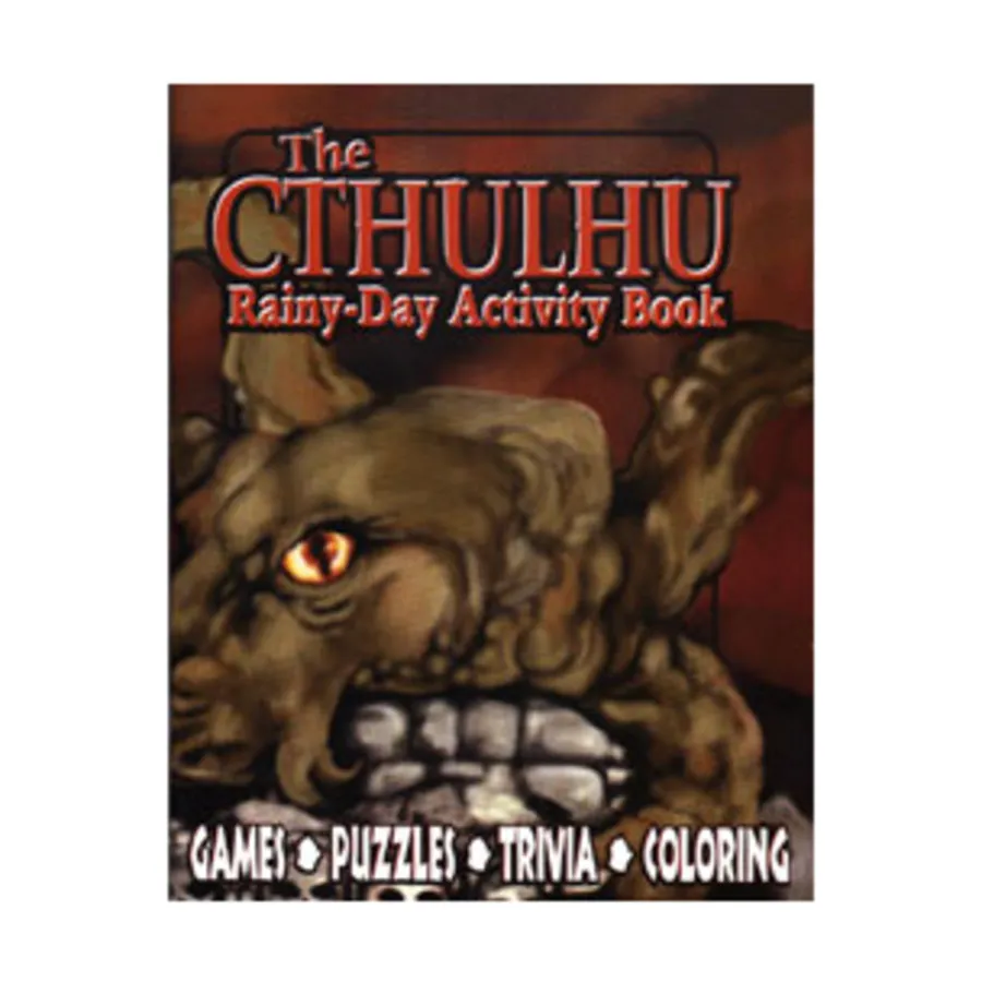 Cthulhu Rainy-Day Activity Book, RPG Books (Jolly Roger Games), мягкая обложка
Cthulhu Rainy-Day Activity Book, RPG Books (Jolly Roger Games), мягкая обложка