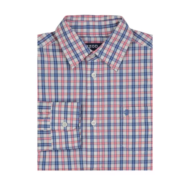 Мальчиковая рубашка с длинным рукавом в клетку 8-20 Izod, цвет flamingo
Мальчиковая рубашка с длинным рукавом в клетку 8-20 Izod, цвет flamingo