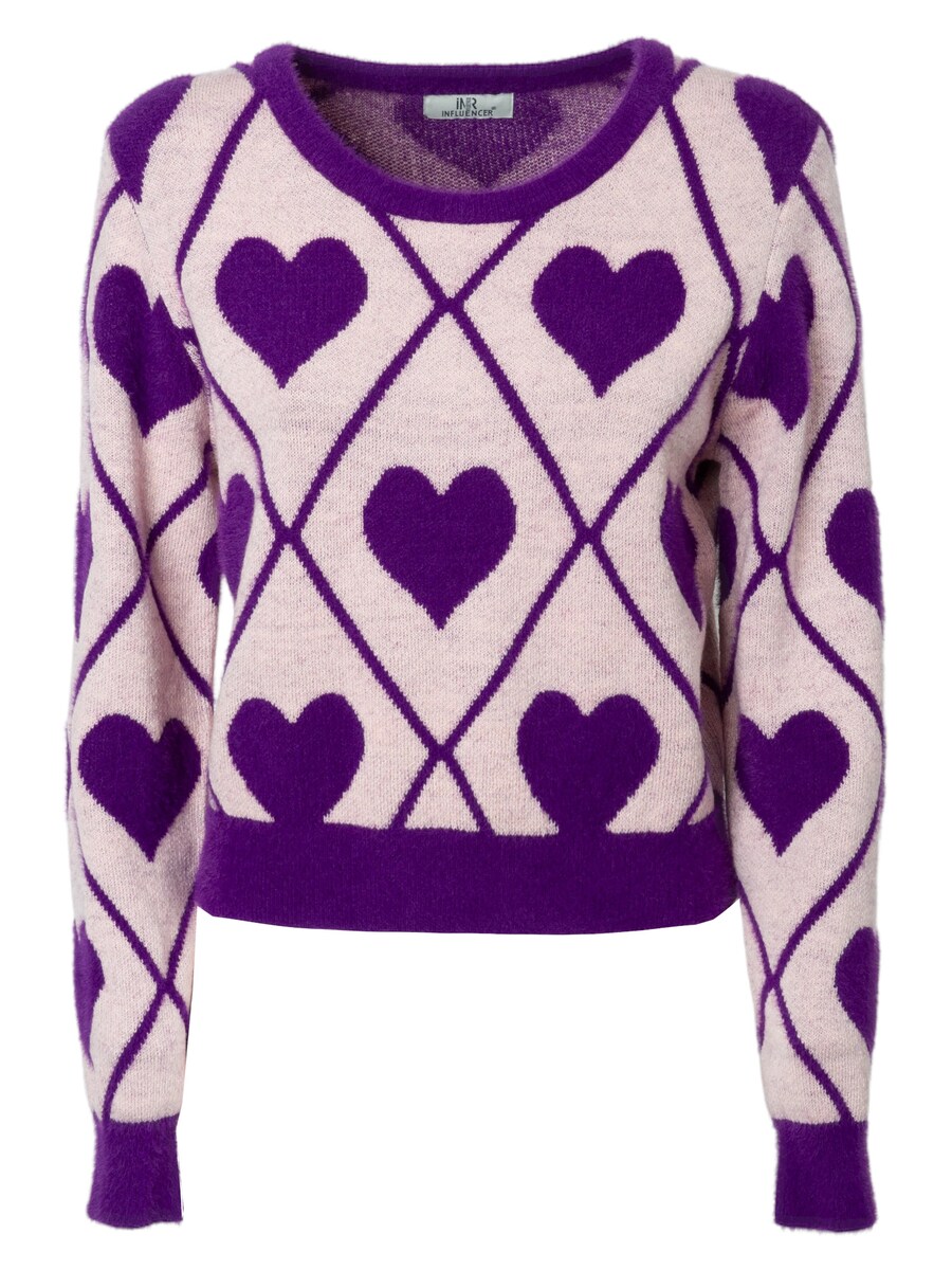 Свитер Influencer, цвет Plum/Rose 
Свитер Influencer, цвет Plum/Rose