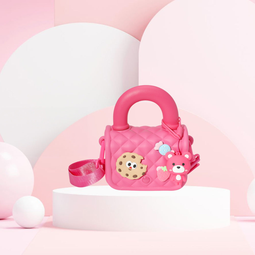 Детский миниатюрный шарм-кроссбоди FASHNZFAB, фуксия
Детский миниатюрный шарм-кроссбоди FASHNZFAB, фуксия