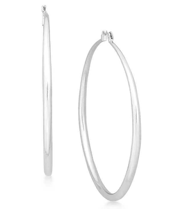 Большие 2-дюймовые серьги-кольца золотистого оттенка I.N.C. International Concepts, rhodium
Большие 2-дюймовые серьги-кольца золотистого оттенка I.N.C. International Concepts, rhodium