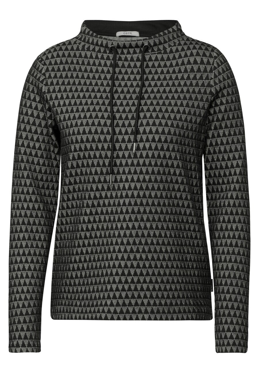 Лонгслив CECIL Shirt, черный
Лонгслив CECIL Shirt, черный