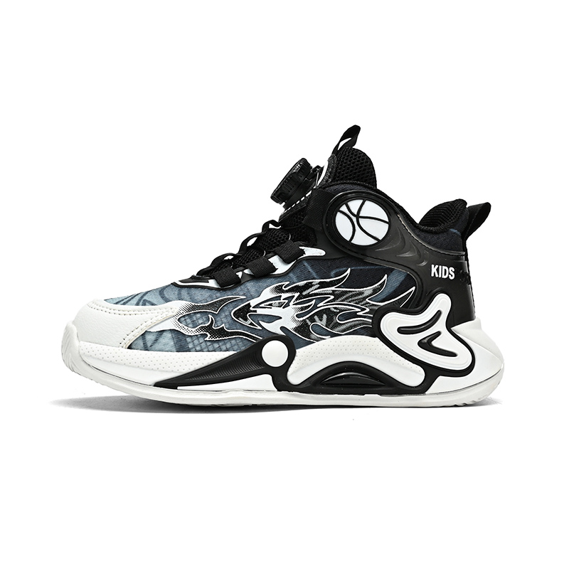Противоскользящие и износостойкие дышащие детские баскетбольные кроссовки Wooden Rabbit, черный/белый
Противоскользящие и износостойкие дышащие детские баскетбольные кроссовки Wooden Rabbit, черный/белый