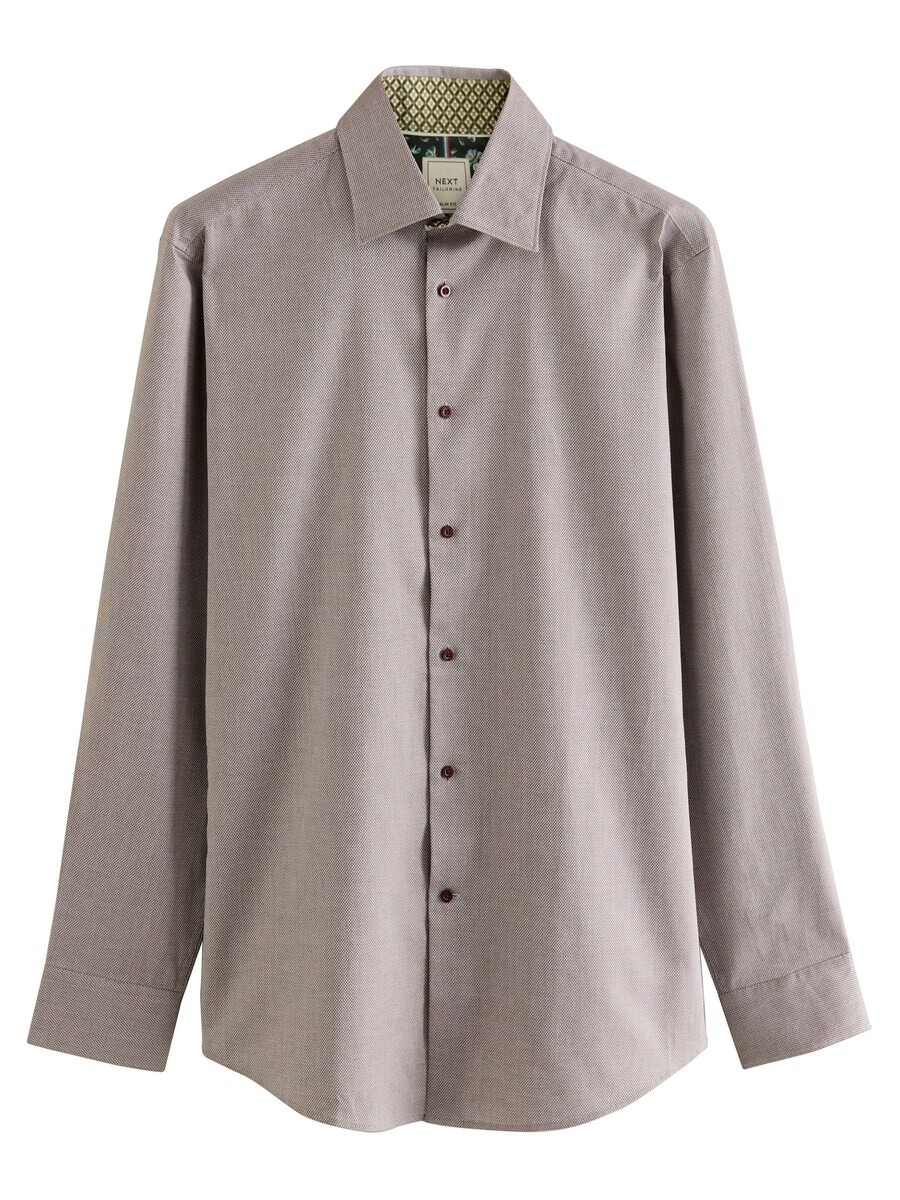 Повседневная рубашка Next Slim fit Button Up Shirt, коричневый
Повседневная рубашка Next Slim fit Button Up Shirt, коричневый